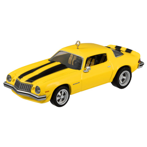 1976 Chevrolet(R) Camaro(R) Bumblebee Transformers, 5th in The Car's the Star Series - 2025 Hallmark Keepsake Christmas Ornament