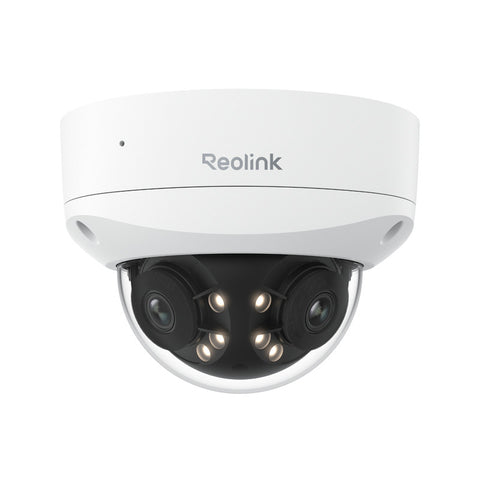 Reolink Dual-Lens 4K PoE Security Camera IK10 for Outdoor, Duo 2V PoE