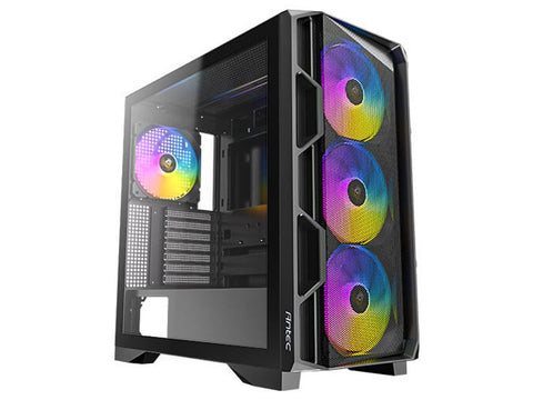Antec AX1000 ARGB Mid-Tower Gaming Case - Black