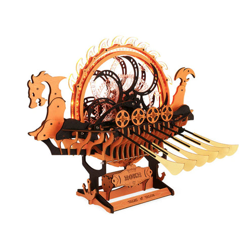 Robotime Mechanical Models Viking Dragon Ship