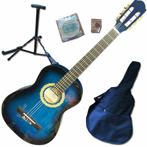 AXIOM Beginners Guitar Pack Full Size (Blue)