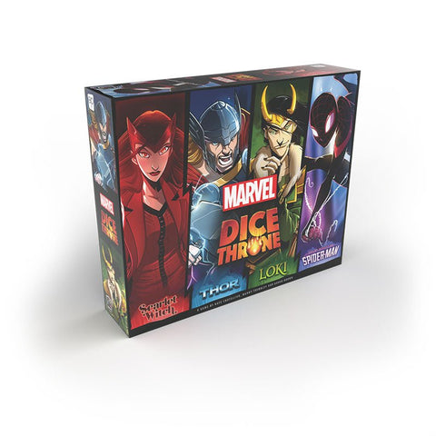 The Op Dice Throne Marvel 4-Hero Box Board Game