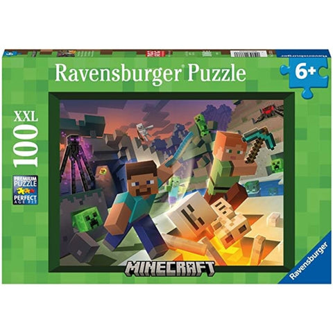Ravensburger 100pc Monster Minecraft Puzzle