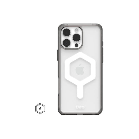 UAG Plyo Magsafe Compatible Phone Case for iPhone 16 Pro Max (Ice/White)