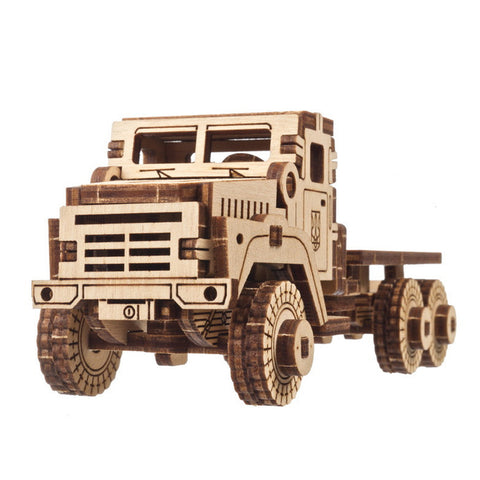 Ugears Military Truck Wooden Mechanical Construction Model Kit