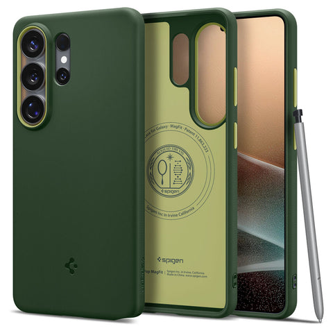Spigen Galaxy S26 Ultra Nano Pop (MagFit) Case (Avo Green)