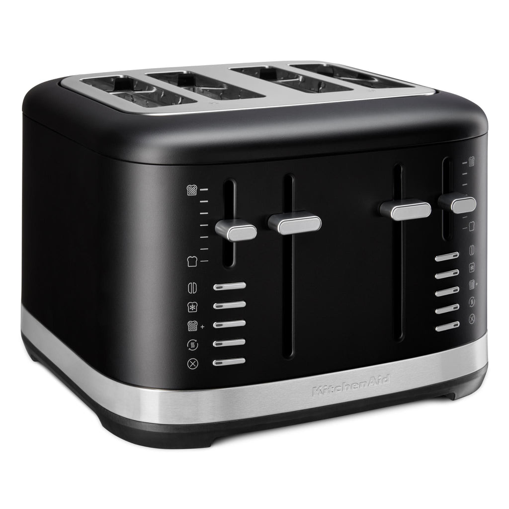 KitchenAid KMT4109 4 Slice Toaster (Matte Black) JB HiFi