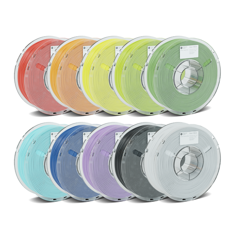 Filaform Naked PLA 3D Printer Filament 1.75mm 10kg Bundle (Assorted Colours)