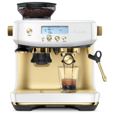 Breville the Barista Pro™ Coffee Machine (Sea Salt Brass)