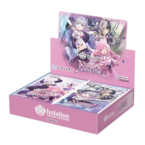 Bushiroad hololive OFFICIAL CARD GAME hBP04e Curious Universe Booster Box