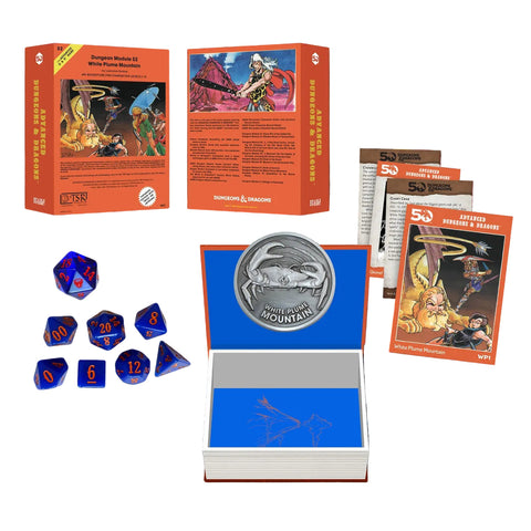 Dungeons & Dragons D&D Beadle & Grimm's Classic Module Collection White Plume Mountain Dice & Accessories Set