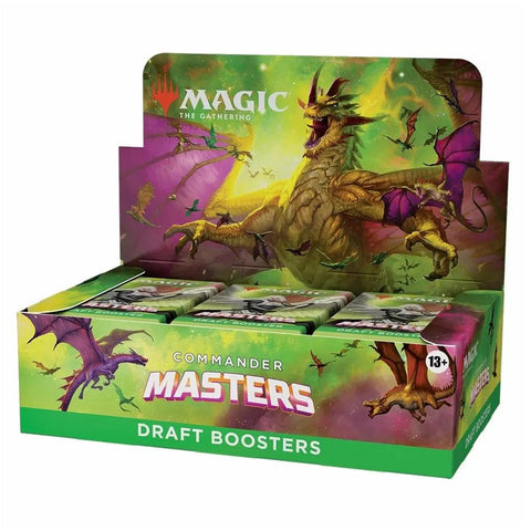 Wizards Of The Coast Magic Commander Masters Draft Booster Box