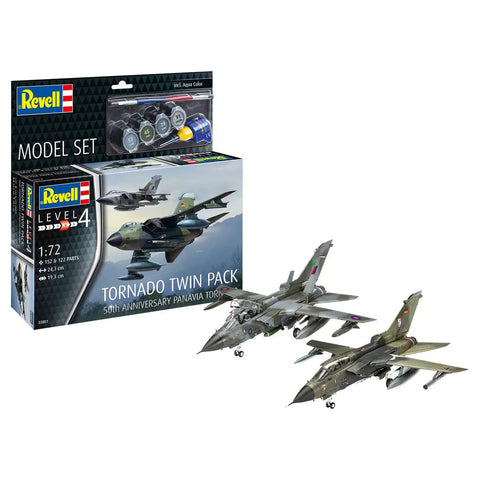 Revell 1/72 Model Set Panavia Tornado Twin Pack 50th Anniversary