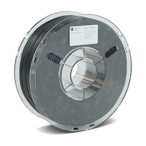 Filaform Naked PLA 3D Printer Filament 1.75mm 1kg (Deep Black)