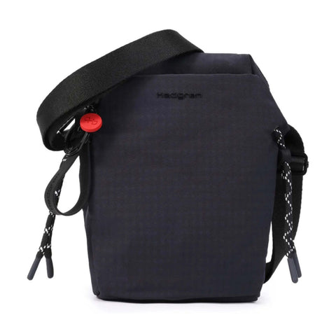 Hedgren Sipho Expandable Pocket Water-Repellent Phone Bottle Bag Vulcan Blue