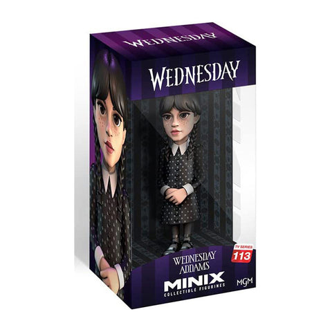 Minix Wednesday Addams 12cm Figurine Vinyl Action Figure Collectible Display Toy