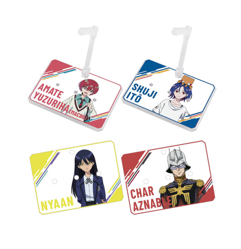 Bandai Action Base 7 Mobile Suit Gundam Gquuuuuux Stickers Set