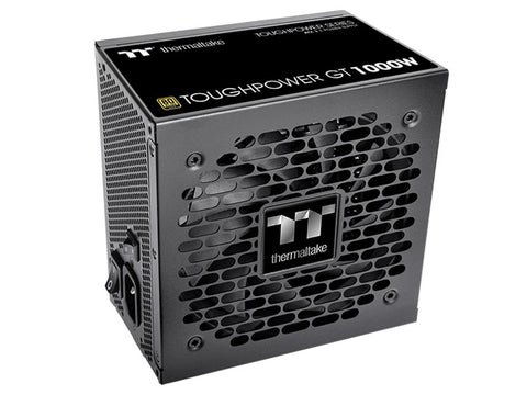 Thermaltake Toughpower GT 1000W 80+ Gold Fully Modular ATX 3.1 Power Supply - Black
