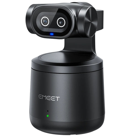 Emeet PIXY Wireless AI PTZ 4K Streaming Camera Battery Portable