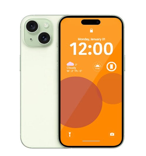 Apple iPhone 15 128GB - Green - [*Refurbished: Excellent condition]