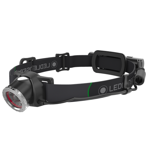 Ledlenser MH10 600lm Rechargeable LED Headlamp Black Outdoor Hiking Running Torch