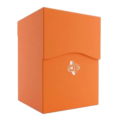 Gamegenic Deck Holder Holds 100 Sleeves Deck Box Cards (Orange)