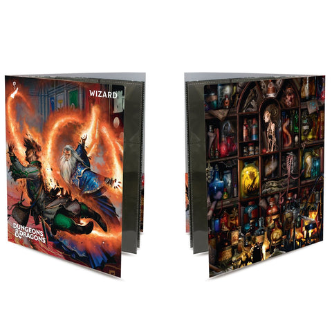 Ultra Pro: UP18603 D&D Class Folio with Stickers Wizard Dungeons & Dragons