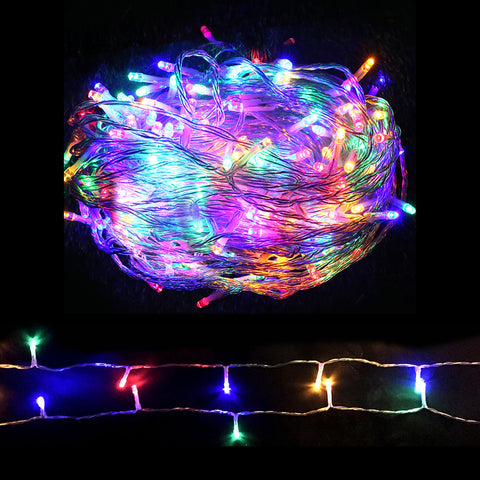 Jingle Jollys 50M Christmas Lights String Light Xmas Decoration Multi Colour