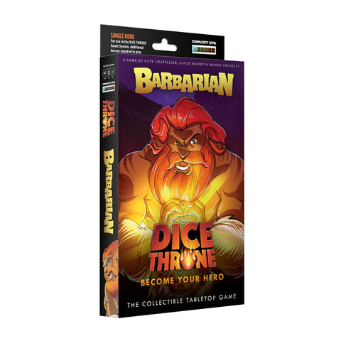 Dice Throne Barbarian Single Hero