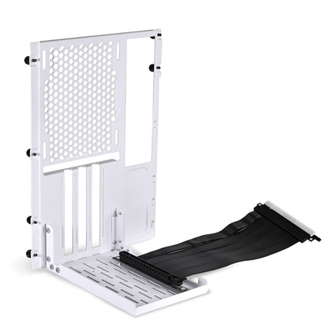 Lian Li O11DMINI1W4 PCIe 4.0 Riser Vertical GPU Bracket Kit (White)
