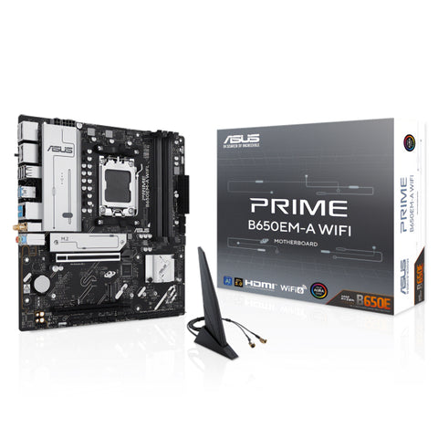 Asus Prime B650EM-A WiFi AM5 mATX Motherboard