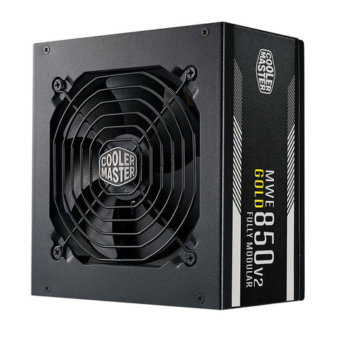 Cooler Master 850W MWE V2 80+ Gold Fully Modular PCIe 5.1 ATX 3.1 Power Supply (MPE-8501-AFAAG-3EAU)