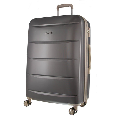 Pierre Cardin Medium Hard-Shell Travel with TSA Lock Suitcase 70cm Graphite