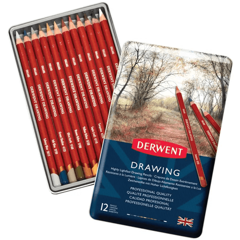 Derwent Drawing Pencils (12 Pack)