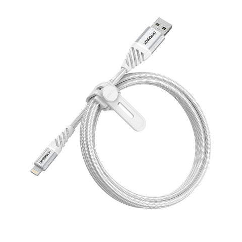 OtterBox Premium Cable - Lightning to USB-A, 1m - White