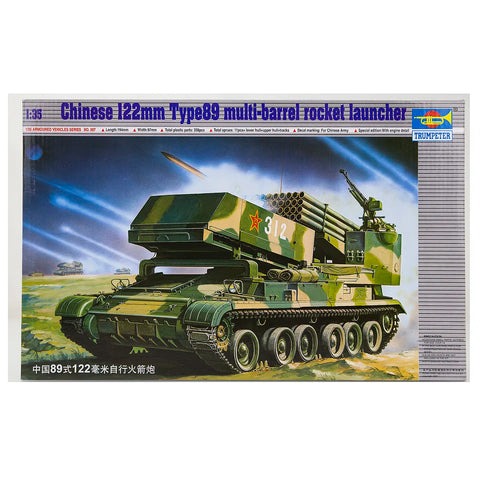 Trumpeter 1/35 Chinese Type 89 Rocket Launcher Model Kit