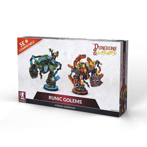 Dungeons & Dragons Dungeons & Lasers: Miniatures Runic Golems