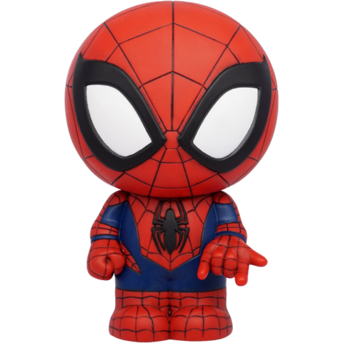 Marvel Comics Spiderman PVC Figural Coin/Piggy Bank Action Figure Statue Red