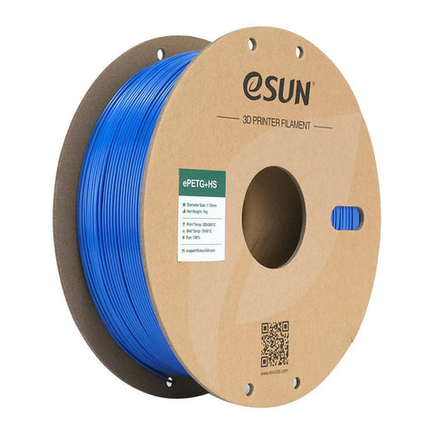 eSun PETG+HS High Speed 3D Print Filament 1.75mm 1kg - Blue