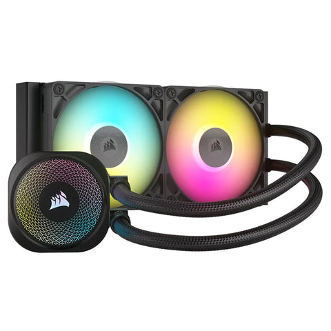 Corsair iCUE Link Titan 240 RX 240mm RGB AIO Liquid CPU Cooler - Black (CW-9061016-WW)