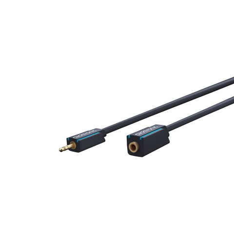 Clicktronic 3.5mm AUX Extension Cable - 1.5m  (Black)