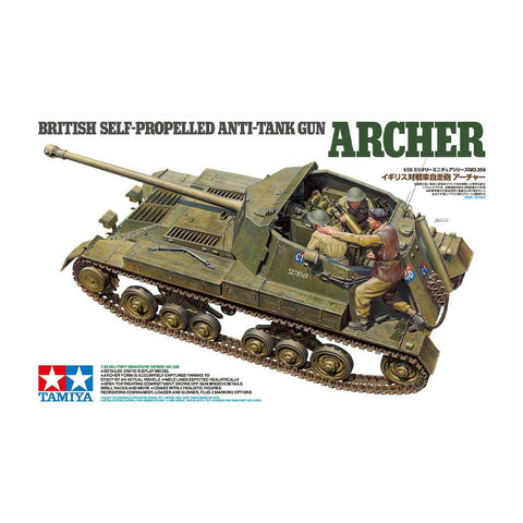 Tamiya 1/35 British Self Propelled AntiTank Gun Archer