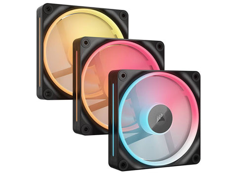 Corsair iCUE LINK LX120-R RGB 120mm PWM Reverse Fans (3-Pack)
