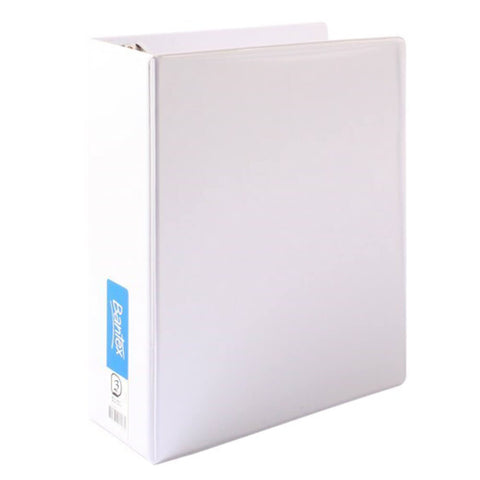 Bantex Insert Binder 65mm A4 (White) - 3 D-ring