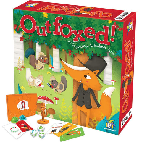 Gamewright Outfoxed! Whodunitgame Board Game