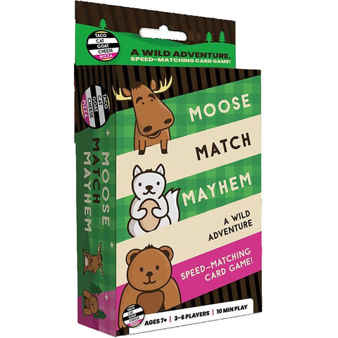 Dolphin Hat Games Moose Match Mayhem Game