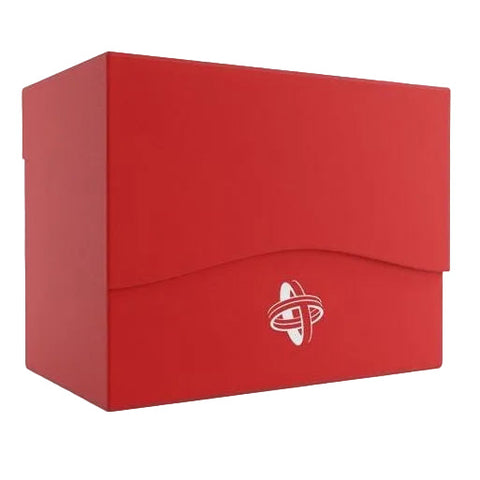 Gamegenic Side Holder Holds 80 Sleeves Deck Box (Red Cards)