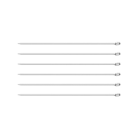 Tramontina 6-Piece Skewer BBQ Set - 30cm