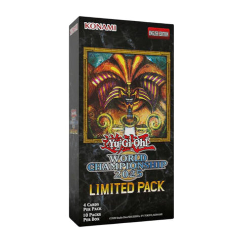 Konami YuGiOh 2025 Limited World Championship Booster Box