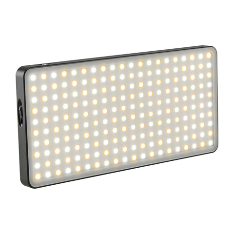 Jupio PowerLED 200A LED Light with Built-In Powerbank and Charging Cable (Black)